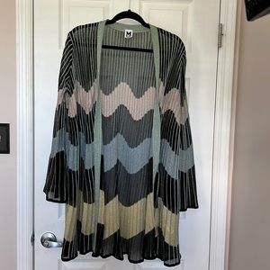 Missoni Chevron Metallic Cardigan